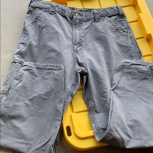 Carhartt Gray pants, 38/32